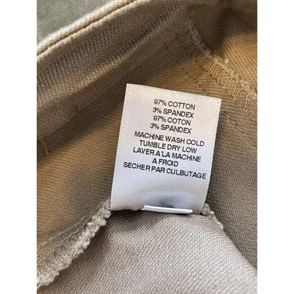 Nwot Self Contrast Women's Tan Denim Size S Long High Waisted Skirt Jupe Anthro - Picture 3 of 4